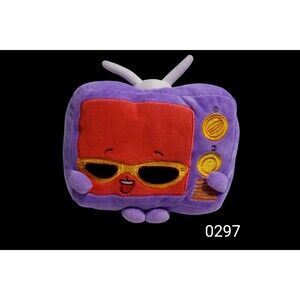 Shopkins "Teenie TV" small plush toy - 0297
